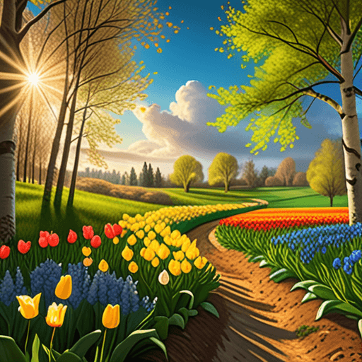 Wiosenne niebo image