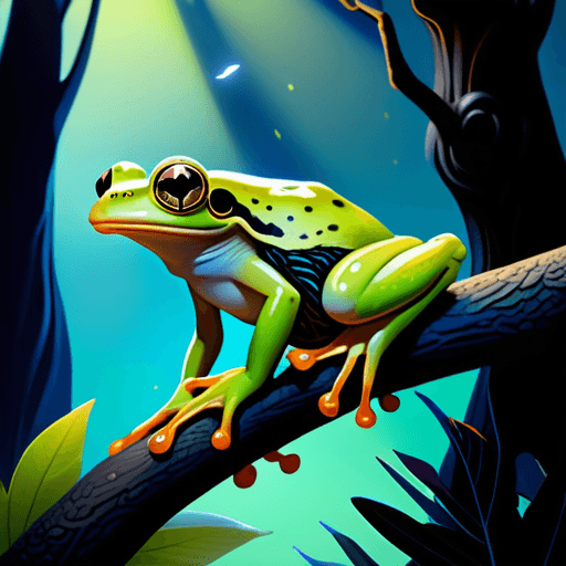 Zielone żabki image